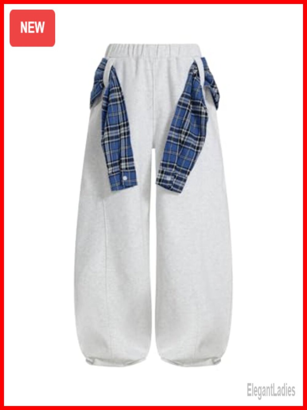 Aelfric Eden Baggy Barrel Sweatpants Wide Leg Y2K Elastic Waist Casual Pants